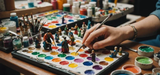 Astuces pour peindre des figurines