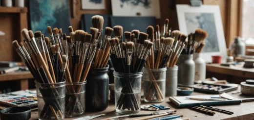 Guide pour choisir des pinceaux d'art