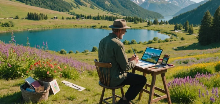 Comment dessiner des paysages