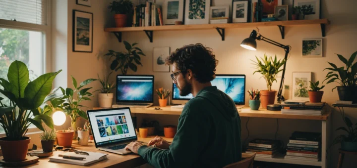 Techniques d'art en ligne
