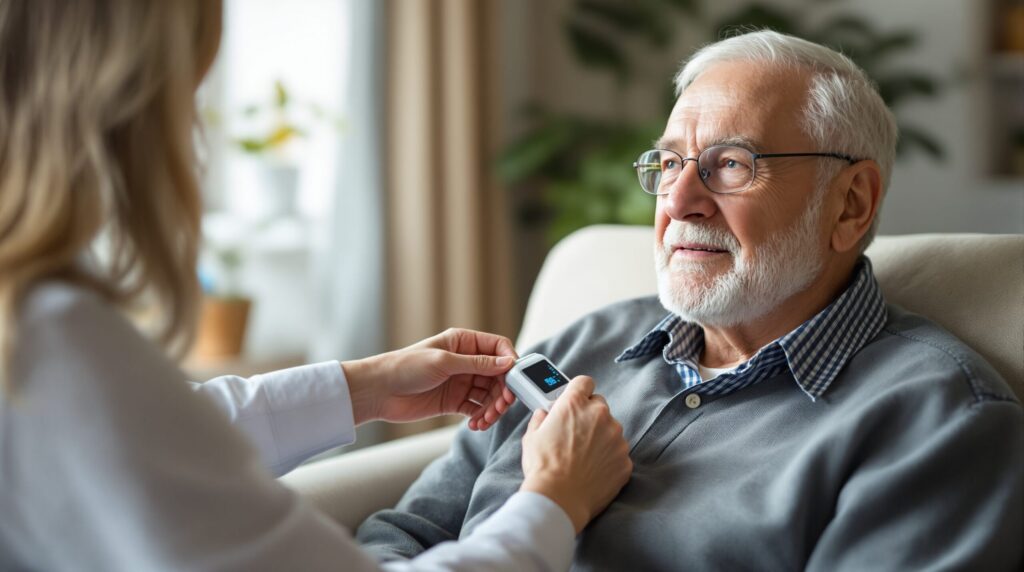 saturation normale personne agée